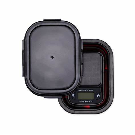 Truweigh Mini Crimson Collapsible Bowl Scale - Planet Caravan